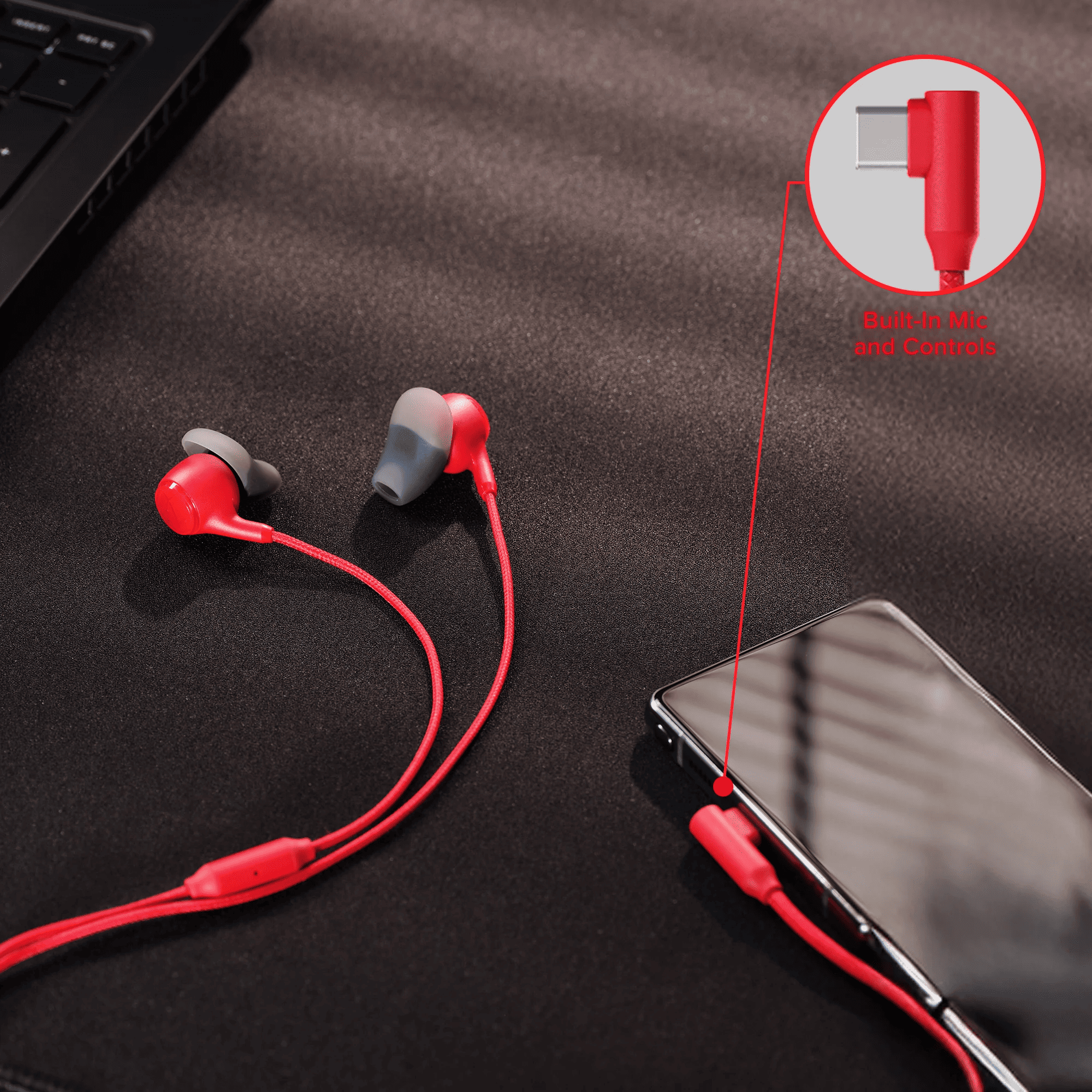 سماعه هايبر اكس تايب سي كلاود III 3 الاصدار الجديد المصغر Hyperx EarBuds Cloud III Type-C